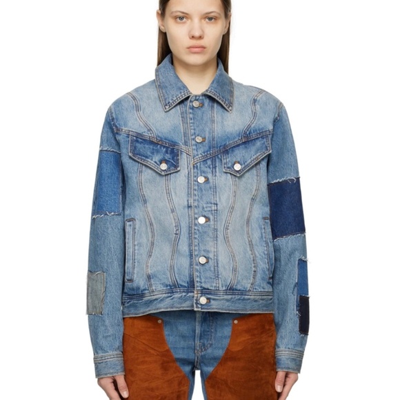 NWOT Andersson Bell Patchwork Denim Jacket in size M - Picture 3 of 13